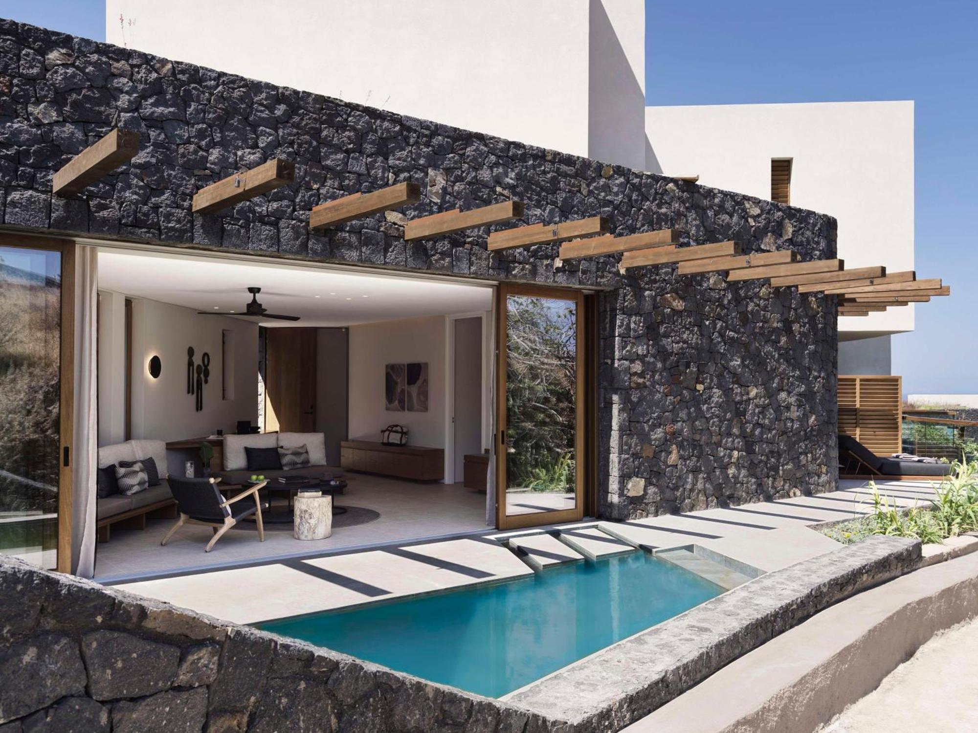 Magma Santorini, In The Unbound Collection By Hyatt Vourvoúlos